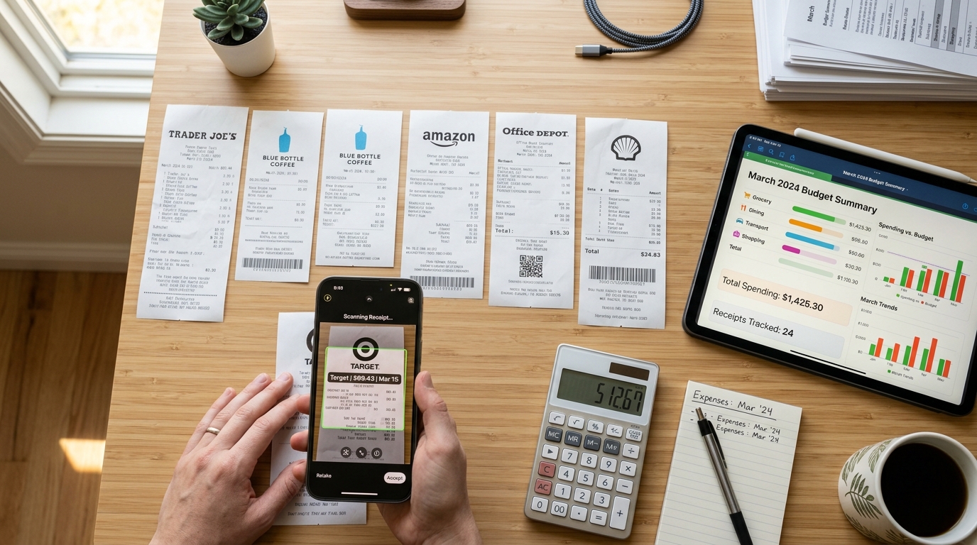 How to Digitize Paper Receipts and Organize Your Expenses